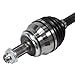 GSP NCV36179 CV Axle Assembly - Compatible with Select Honda Odyssey; Left Front (Driver Side)