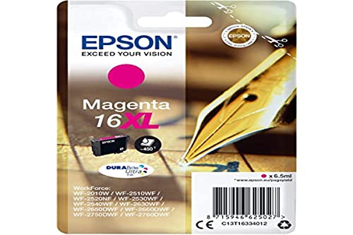 Epson c13t16334022 6.5 ML 450 Pages Magenta Cartouche d'encre, XL