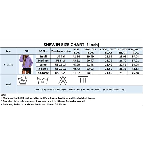 Shewin Womens Hoodie Pullover Long Sleeve Solid Fleece Fashion Hoodies Sweatshirts Cozy Lightweight Fall Oversized Sweatshirt For Teen Girls,Us 16-18(Xl),Orange #TOP5