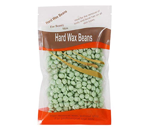 Hard Wax Beans,Hair Removal Painless,Waxing Beads,Pearl Beads for Wax Warmers,Brazilian Bikini Wax,Tea Tree Wax for Face, Body, Legs,Underarm,300g/10.6oz