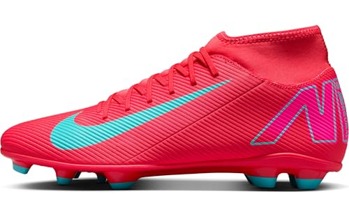 NIKE FQ8314-800 Mercurial Superfly 10 Club Homme Ember Glow/Aurora Green EU 45