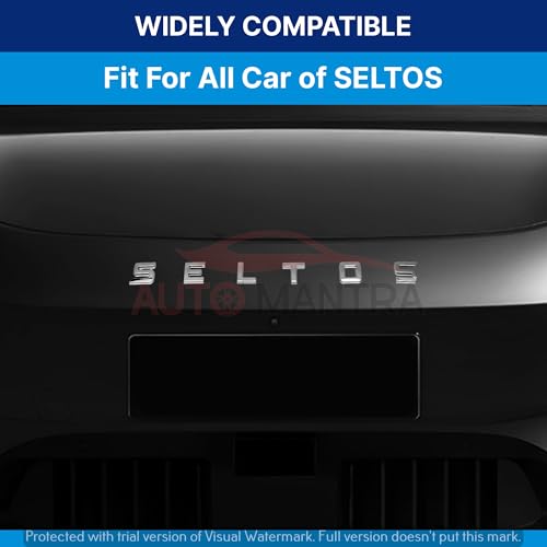 Image of Seltos Self Adhesive | Metal Sticker Logo Badge 3D Emblem Car Sticker