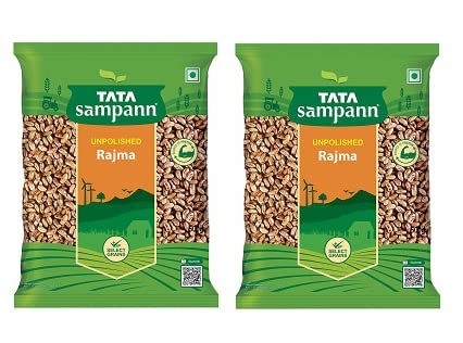 Tata Sampann Unpolished Rajma (Chitra), 1kg
