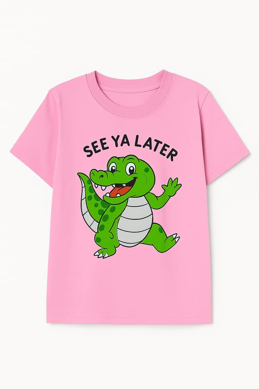 Image of Trendy Printed Cotton Blend Half Sleeve T-Shirt for Boys - Pack of 2