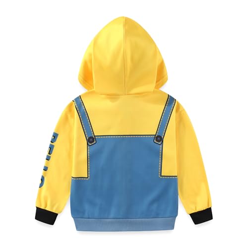 Minions Boys Zip Up Hoodie for Toddler and Big Kids3