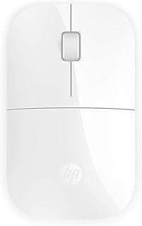 HP Z3700 Wireless Mouse, Precise Sensor, Blue LED Technology, 1200 DPI, 3 Buttons, Scroll Wheel, 2.4 GHz Wireless USB Rece…