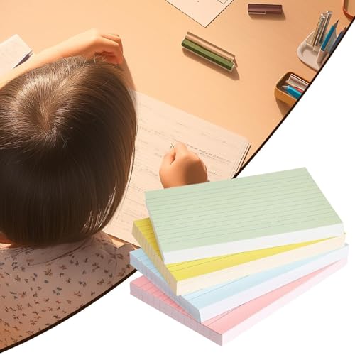 Cartes flash pour étudier, fournitures pédagogiques portables de planification et examens - 7
