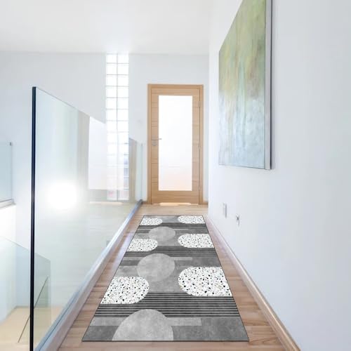Alfombra para dormitorio gris de 100x260 cm que transforma tu hogar 6