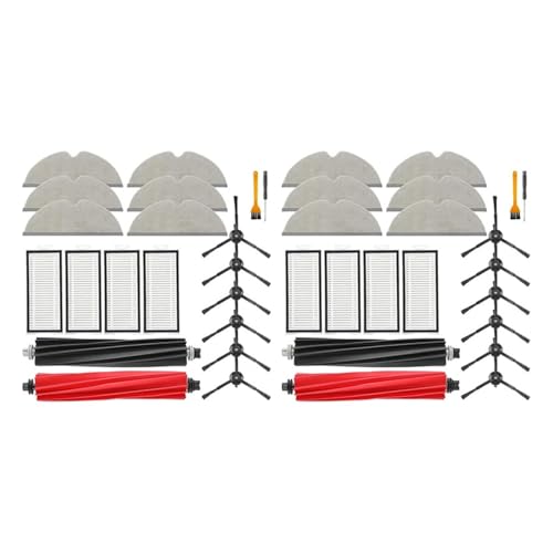 �|���@�{�� 2�Z�b�g �݊���������܂����{���b�N Q5 Pro / Q5 Pro+ / Q8 Max / Q8 Max+ ���{�b�g�Ή� �T�C�h�u���V HEPA�t�B���^�[ ���b�v�N���X �_�X�g�o�b�O