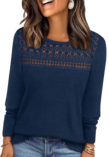 Ladies Tops and Blouses Long Sleeve Shirts...