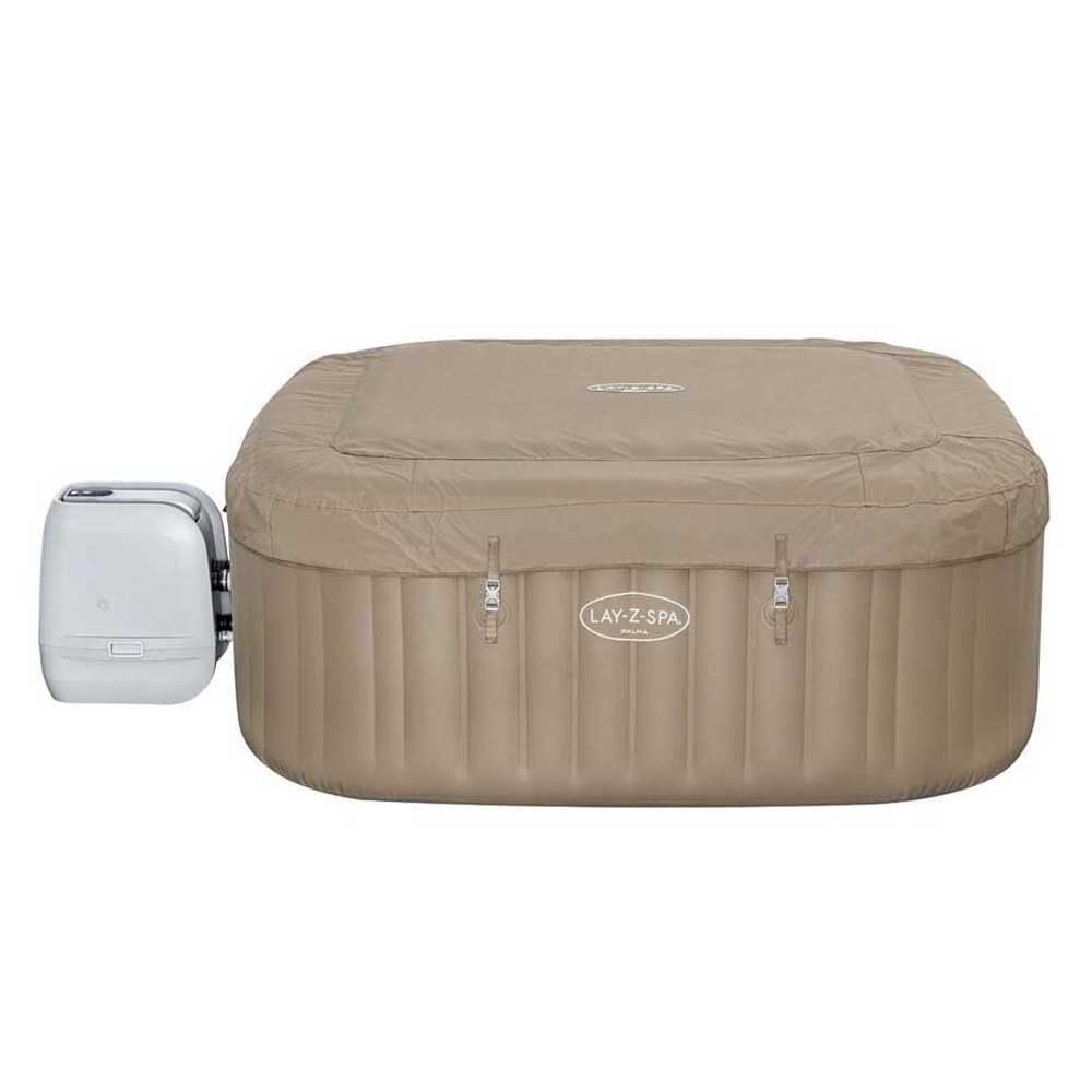 Bestway Spa Gonflable carré Lay-Z-Spa Palma Hydrojet Pro 5-7 Places