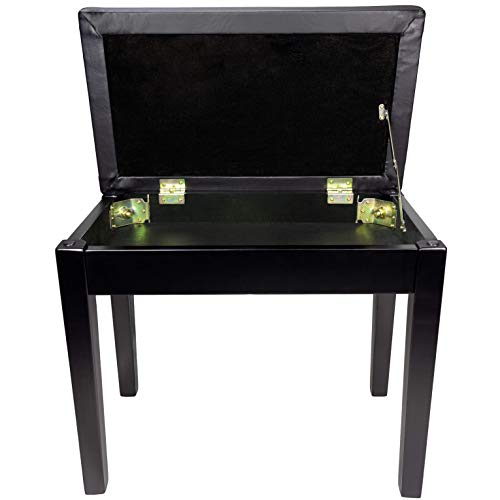 Rockjam Padded Wooden Piano Bench Stool With Storage (Rjkbb500) #TOP2