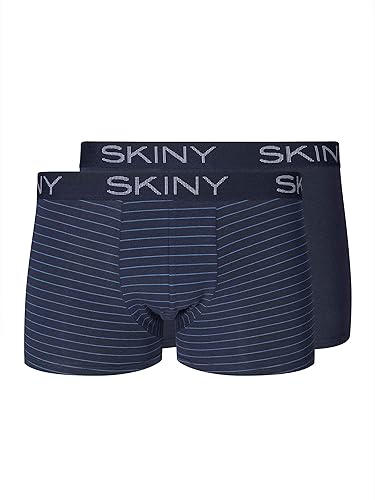 Skiny Herren Cotton Multipack 086487 Hipster, Stripe Selection, M EU