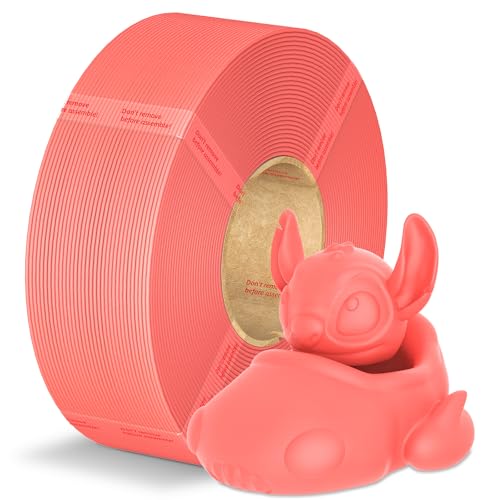ANYCUBIC PLA+ Filament Refill 1.75mm, High Toughness 3D Printer Filament for Reusable Spools, Dimensional Accuracy +/- 0.02mm, Print with Most FDM 3D Printers, Intelligent Identification, 1K