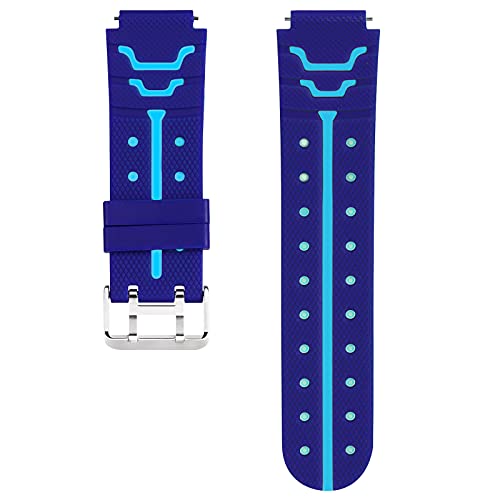 Silicone Replacement Watch Bands for 4G Kids Smart Watch Multiple Colors Soft Watch Bands Wrist Band Replacement Watches Accessories band Blue