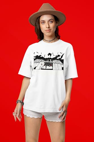 Generic Mumbai Fashion’s Itachi Oversized White T-Shirt - Image 3