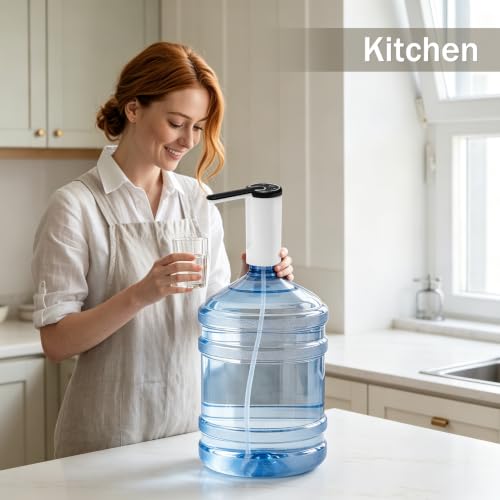 Portable Electric Water Dispenser for 5 Gallon Bottle - image 7