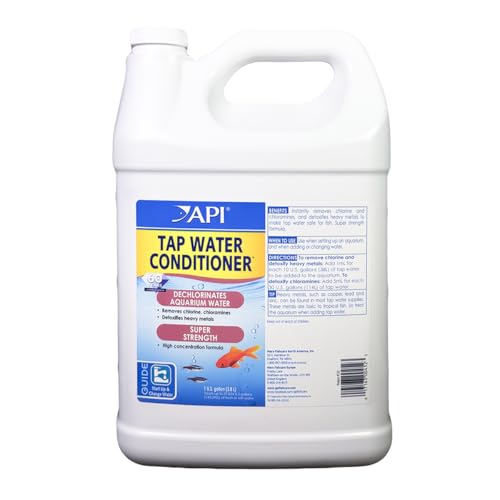 API TAP Water Conditioner Aquarium Water Conditioner 1-Gallon Bottle