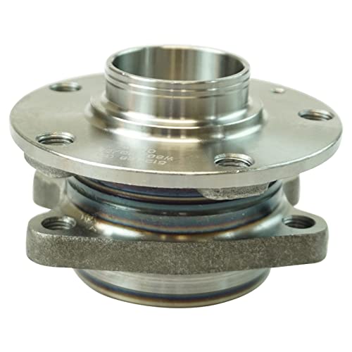 Image of TRQ 2 Piece Rear Wheel Bearing & Hub Assembly Set Compatible with 2006-2011 Audi A6