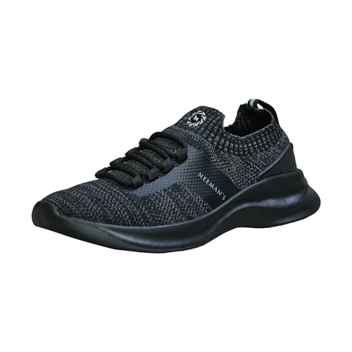 Image of Neeman's Fuse Knit Sneakers for Men & Women | Breathable Knit Upper, Supportive Heel Counter & Lightweight Cushioned EVA Sole | Everyday Walking, Travel & Casual Comfort Shoes