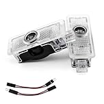 IGEAIIE Car Door Lights, 2 Pack LED Door Projector Logo Lights, Wireless Welcome Puddle Lights, Ghost Shadow Lights Compatible with 3/5/6/7/X1/X2/X3/X4/X5/X6/X7/Z/M/GT Series