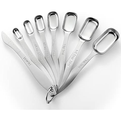 Spring Chef Stainless Steel Measuring Spoons Set Cover