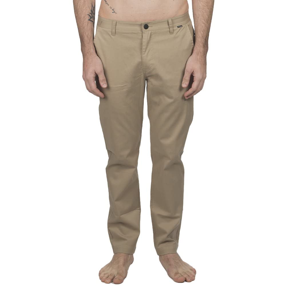 Hurley M Dri Worker, Casual Pants Hombre, Khaki, 33