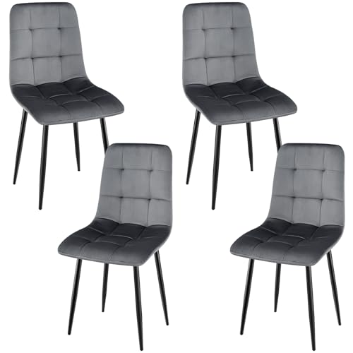 【Ampio utilizzo】: Questa sedia con schienale non ha decorazioni inutili, il colore semplice con motivo a quadri lo rende elegante e moderno. In soggiorno, cucina, camera da letto, balcone, sala reception, sala da pranzo, può portarti più comfort e calore.