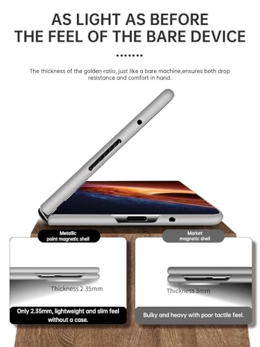 Coque Honor Magic V6 évite les rayures grâce au polycarbonate rigide - 7
