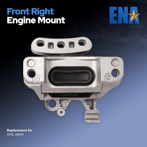 ENA Engine Motor and Trans Mount Set of 3 Compatible with Chrysler Jeep 200 Cherokee 2014 2015 2016 2017 2018 2019 2.4L L4 Replacement for A5752 A5825 A5844 by ENA - Used condition - Image 4