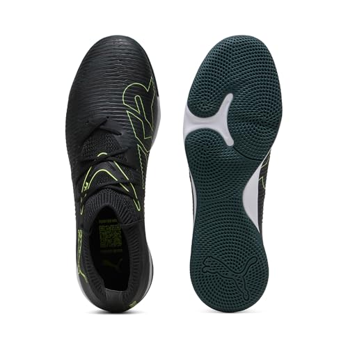 Puma Unisex Future 8 Match It-Fußballschuh, Puma Black Fizzy Light Green Terrain, 48.5 EU – Ansicht 4