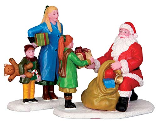 Villaggi di Natale Lemax Lemax Christmas Village Presents From Santa Set di 2-42245
