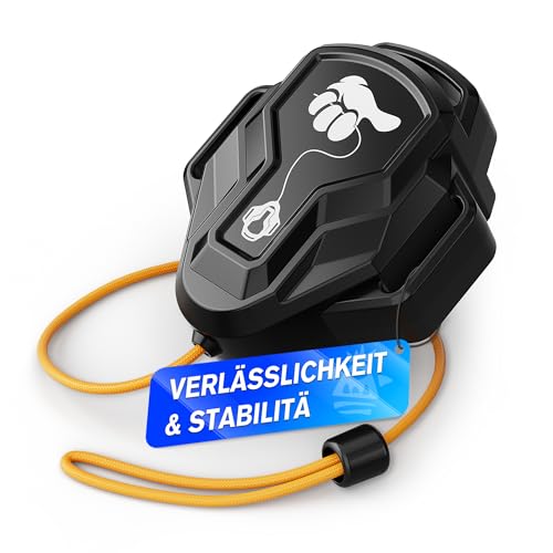 WATSABRO Fahrrad Abschleppseil Kinder 2 5 m Reißfestes Nylonseil | 100 kg Traglast | Autom. Seilrückzug Abschleppsystem für Kinder & Erwachsene Geeignet für Fahrrad E-Bike MTB