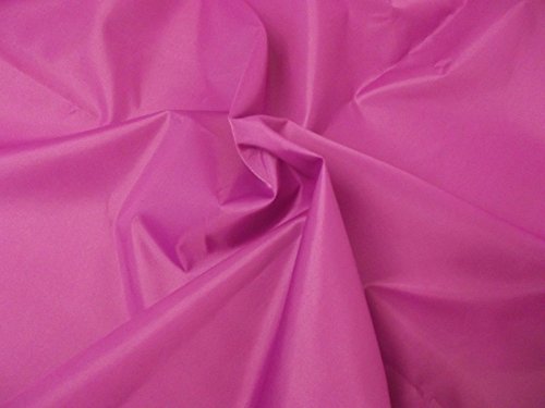 Tissu nylon PU étanche 118,3ml rose cerise 5m pour protéger le mobilier de jardin et accessoires