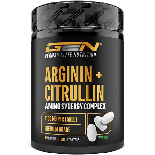 L-Arginin + L-Citrullin Ultra Tabs - 300 Tabletten...