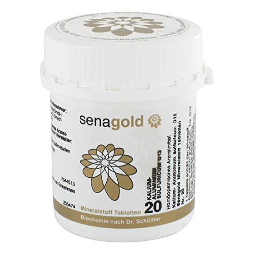 Schüßler Salz Nr.20 - Kalium alu. sulf. D12-400 Tabletten, glutenfrei