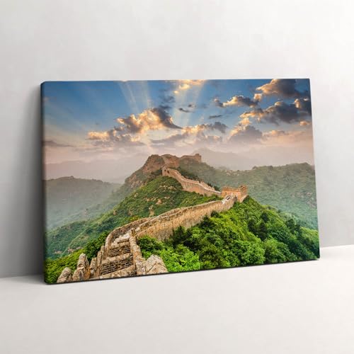Tableau Photo sur Toile Grande Muraille Wallfluent habiller un mur vide 60x40