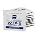 ZEISS Lens Cleaning Wipes, Pre-Moistened, Individually Wrapped Wipes for Coated Glass on Binoculars, Glasses, Sunglasses, Camera Lenses, and Scopes, 60 Count