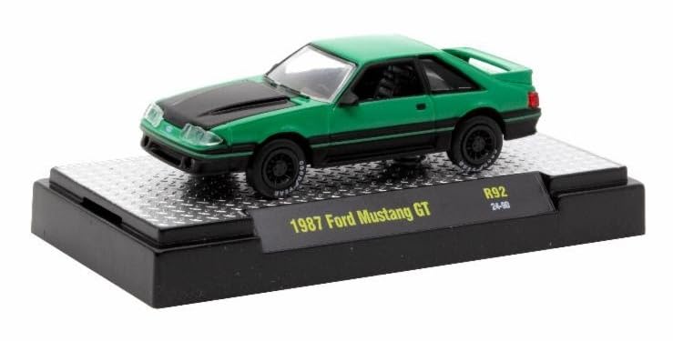 Collectibles M2 Machines Detroit Muscle 1/64 Scale Diecast 32500-92 24-90 1987 Foxbody Mustang
