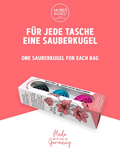 Image of Sauberkugel - The Clean Ball - The clever way of cleaning purses, bags, backpacks and school bags