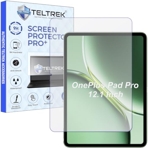 Image of Screen Guard Compatible With OnePlus Pad Pro Tab (12.1 Inch Tablet) Flexible Fiber Screenguard Not a Tempered Glass Screen Protector
