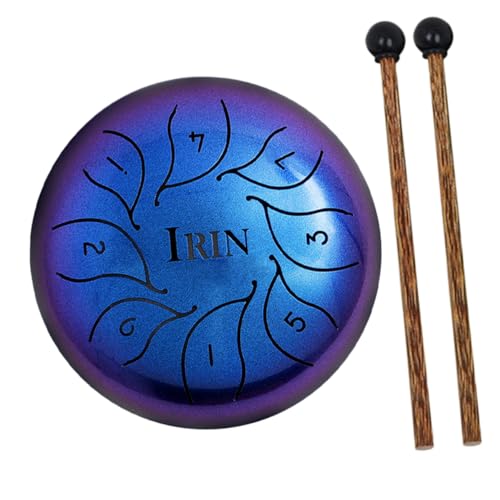 GOOHOCHY Mini Finger Drum Percussion Instrument for Boys and Girls Hand Tongue Drum for Music Education