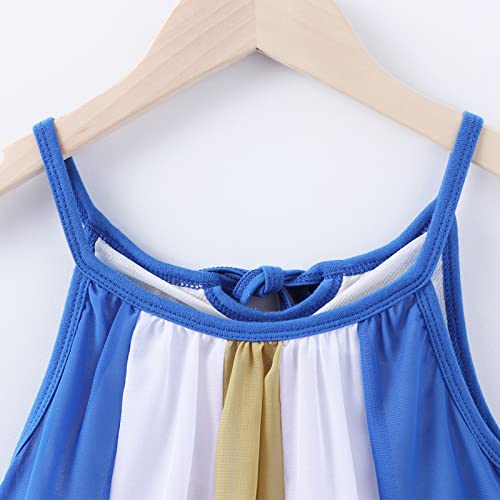 Little Girl Christmas Sweater Toddler Girls Child Sleeveless Prints Summer Beach Sundress Teenage Girls Dresses4