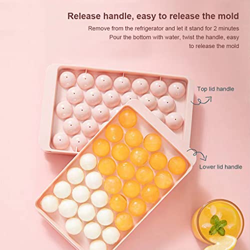 XUSIJAKQ1 4 X (Multi) Molde de bola de gelo bandeja de cubos de gelo para fazer glacê festa