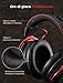 immagine 5Mpow Air SE Cuffie Gaming 3,5 mm per PS4, PS5,Xbox One, PC, Switch Cuffie over-ear con audio surround con microfono con cancellazione del rumore, Cuffie da gioco