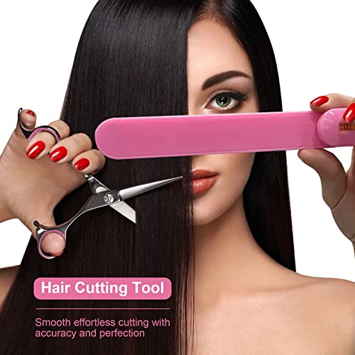 Hair Cutting Kit for DIY Hair Cutting at Home, Hair Scissors, Split Ends Trimmer, Bangs Clips, Professional Hair Cutting Tools for Women, Kids - Image 3