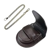 caja del reloj de bolsillo con cadena, que se puede colgar en el bolso o en el pantalón