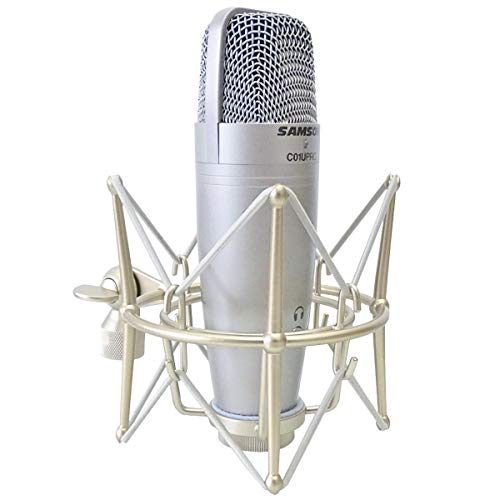 Microphone à condensateur Samson C01U Pro avec suspension Keepdrum - Geekodrome: Boutique d'accessoires geek Samson C01U Pro Microphone USB