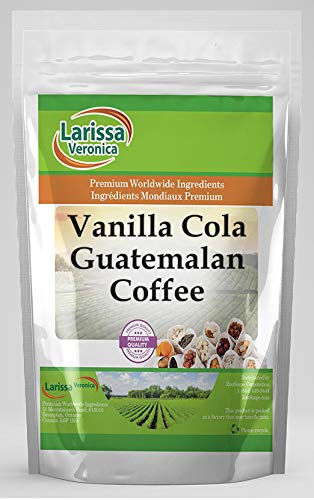 Café Guatemalteco en Grano con Sabor Natural Vainilla Cola 8 oz miniatura 1