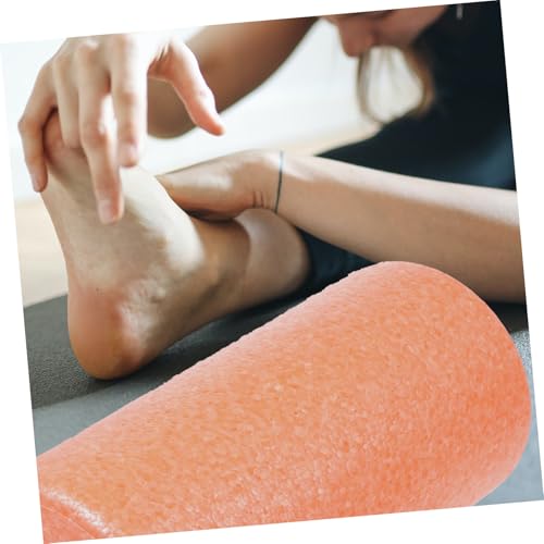 Rodillo de masaje de yoga Foam EPP para músculos de espalda y cuerpo 30x15cm naranja para masaje profundo y liberación miofascial miniatura 5